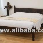 Elegant Wooden Contemporary Bed-INB03