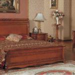 Manual Solid wood bed Classical bed Carved solid wood bed