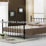 classic metal bed-