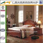 Elegant antique wooden king size bed comfortable beds bedroom furniture-WB-A-2021