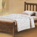 Simple Solid Wooden Bed-