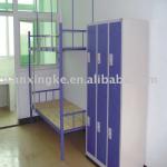 Steel school furniture double deck student standard bunk bed