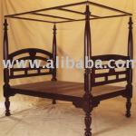 4 Poter Wooden Bed-