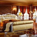 European New Classical Leather Bed 3031#