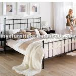 strong king size metal bed