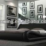 2014 Hot sale Newest design modern leather bed furniture products-Bn-Xm-84
