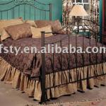 comfortable wrought iron bed-FSB-001