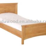 Antique Solid Oak Single Bed-E015