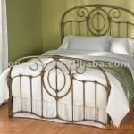 Top-selling hand forged iron bedroom furniture-LB-I-B-0028