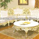 Mahogany Sofa Set Classic Design Indoor Furniture.