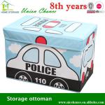 kids storage ottoman with full color printing