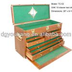 OAK 10 drawer Hobby Tool Chest