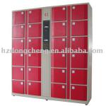 Red Barcode electronic locker
