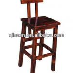 2013 hot selling home bar stool chair restro anticorrosive carbonized wood furniture bar furniture