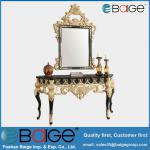 French Style Wood Console Table with Mirror S-1808B OEM/ODM-S-1808B
