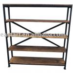 industrial furniture iron - recycle wood coffee table