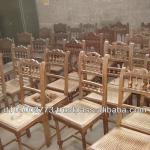 Antique French chairs, original Henry II furniture-