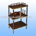 wooden display shelf-5410