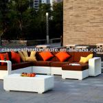 garden plastic rattan outdoor furniture sofa-K-6480