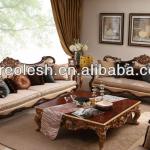 AC-3144 Antique Four Seater Sofa Solid Wood