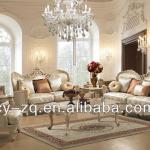 Luxurious Sofa Light White Wash Formal Living Room Set-S-005