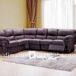 Tasteful Brown color sofa, chesterfield Leather Recliner sofa