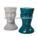 Ceramic Fashion Human Head Window Display Table-L0280