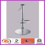 High qualioty metal lifting stainless steel bar stool for bar furniture round swivel iron high bar stool for sales with brushed-FT-BY005 Stainless steel stool