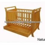 Sleigh baby cot