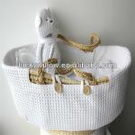 handmade maise moses basket (factory provide)-M-BB005