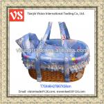 Handmade Willow Mose baskets with liner