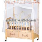 foiding baby crib with high quality