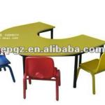 Hot sell U shape NURSERY Student Tables &amp; Chairs