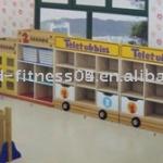 Train Toy Cabinet-