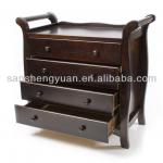 Sleigh Wooden 4 Drawer Baby Chest-SSY