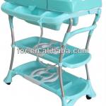 Folding Baby changing bath changing table,changing table bath tub,baby changing table with bath