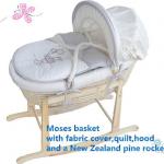 Eco-friendly 100% natual maize handmade baby moses basket