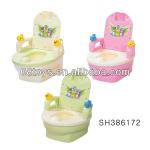 Funny plastic baby w c squatting pan-SH386172