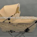handmade willow wicker baskets for baby (factory provide)-M-BB001