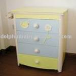 baby chest, change table with dresser, baby dresser with 4 drawer-BB-4005