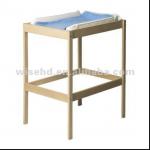 W-BB-85 solid pine wood baby changing station