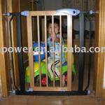 2011 new OBABY lindam easy fit wood and metal children safety gate TP-C008