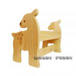 Child Pine Wood Desk Deer 1