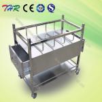 THR-B004 Hospital stainless steel baby bassinet