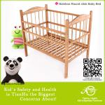 Wholesale Bamboo Baby Cot Baby Furniture Baby Crib-2 Years Warranty