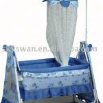 HOT!!! Baby swing bed 877 with hanging musquito net-877