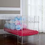 crystal baby bed acrylic baby cribs (HF-A-0207)