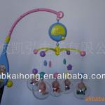 baby crib musical mobile with light,electric baby musical mobile toy
