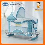 2014 newest aluminum alloy baby bed SY54 with certificates