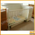 baby crib pine wood furniture wooden crib